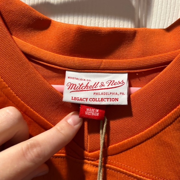 Mitchell & Ness Orange College Vault Jersey - Picture 4 of 7